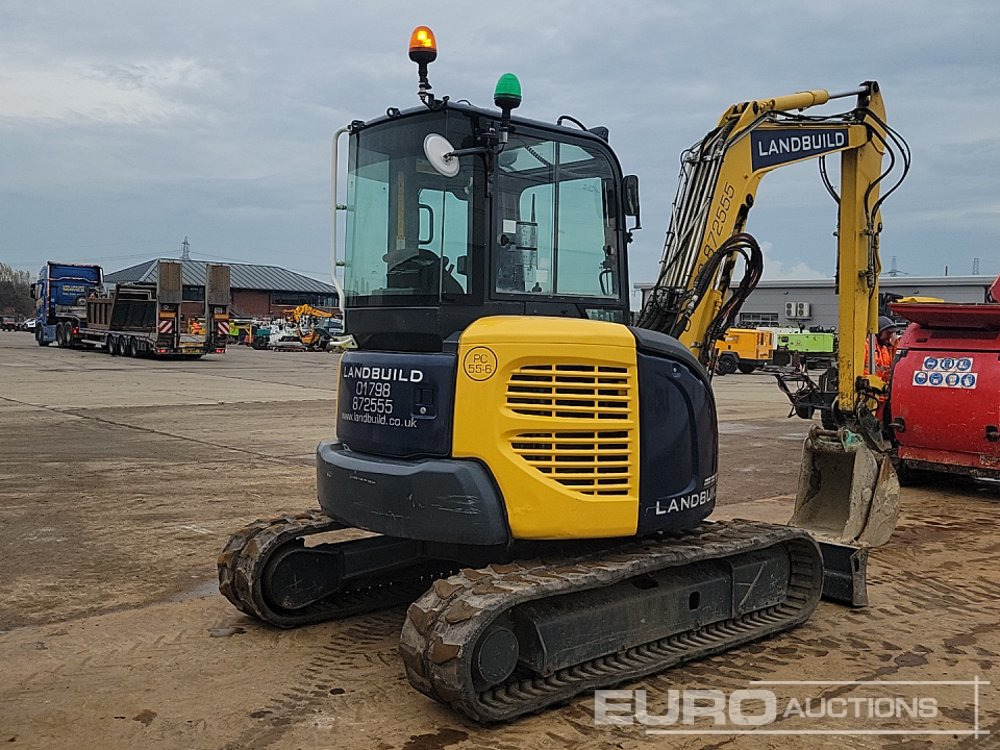 2016 Komatsu PC55MR-3 - Minikotró: 5 kép. 2016 Komatsu PC55MR-3 - Minikotró: 5 kép.