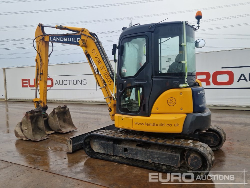 2016 Komatsu PC55MR-3 - Minikotró: 3 kép. 2016 Komatsu PC55MR-3 - Minikotró: 3 kép.