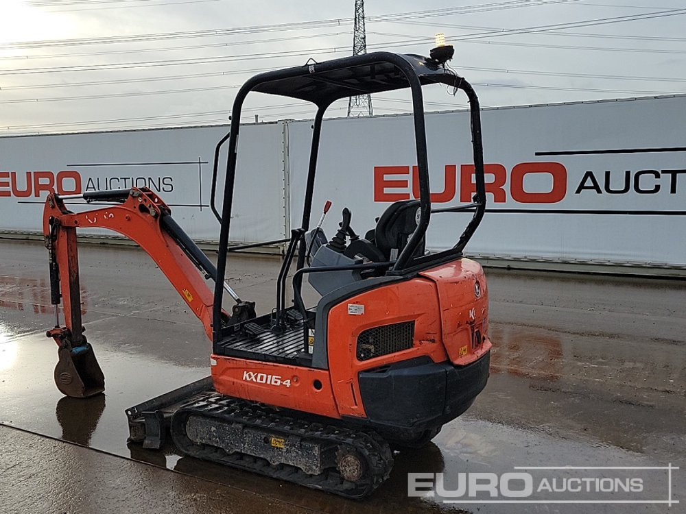 2016 Kubota KX016-4 - Minikotró: 3 kép. 2016 Kubota KX016-4 - Minikotró: 3 kép.