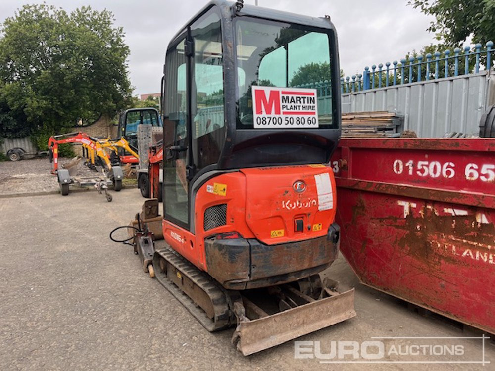 2016 Kubota KX016-4 - Minikotró: 3 kép. 2016 Kubota KX016-4 - Minikotró: 3 kép.