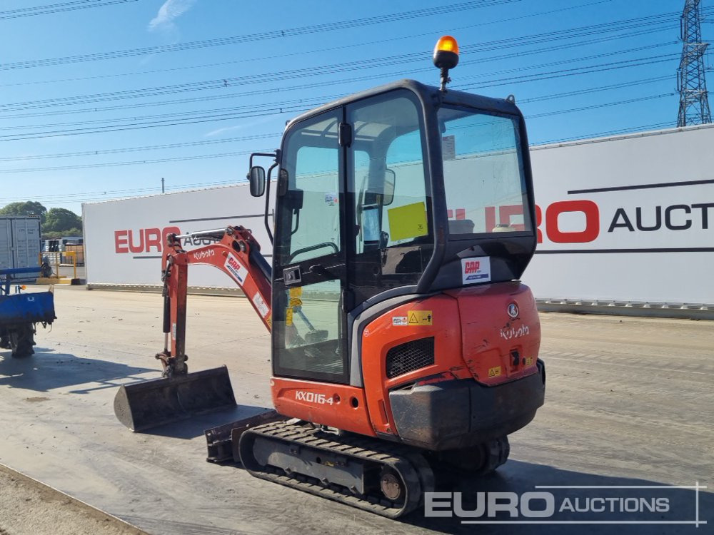 2016 Kubota KX016-4 - Minikotró: 3 kép. 2016 Kubota KX016-4 - Minikotró: 3 kép.