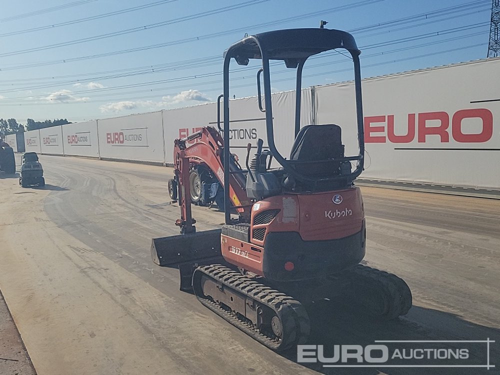 2016 Kubota U17-3A - Minikotró: 3 kép. 2016 Kubota U17-3A - Minikotró: 3 kép.