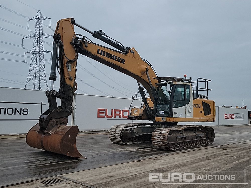 2016 Liebherr R936LC - Lánctalpas kotró: 1 kép. 2016 Liebherr R936LC - Lánctalpas kotró: 1 kép.