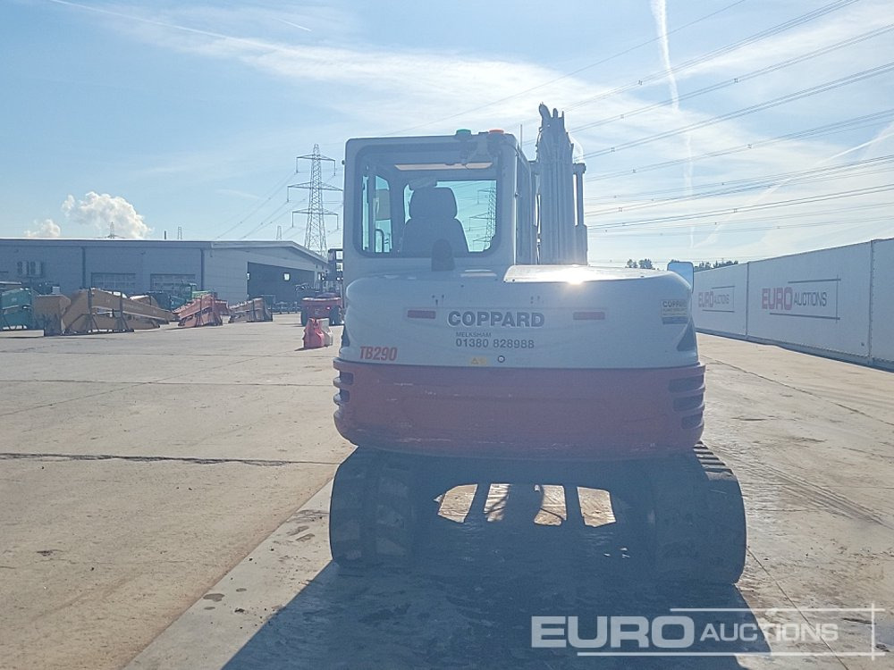 2016 Takeuchi TB290 - Minikotró: 4 kép. 2016 Takeuchi TB290 - Minikotró: 4 kép.