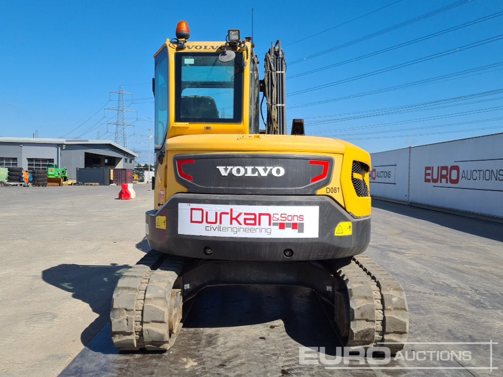 2016 Volvo ECR88D - Minikotró: 4 kép. 2016 Volvo ECR88D - Minikotró: 4 kép.