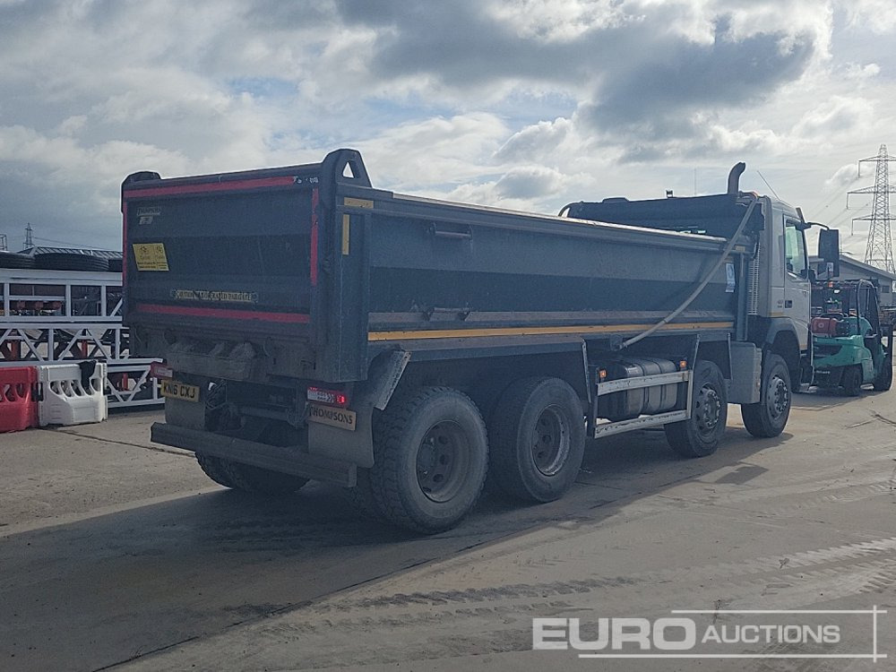 2016 Volvo FMX410 - Billenőplatós teherautó: 5 kép. 2016 Volvo FMX410 - Billenőplatós teherautó: 5 kép.