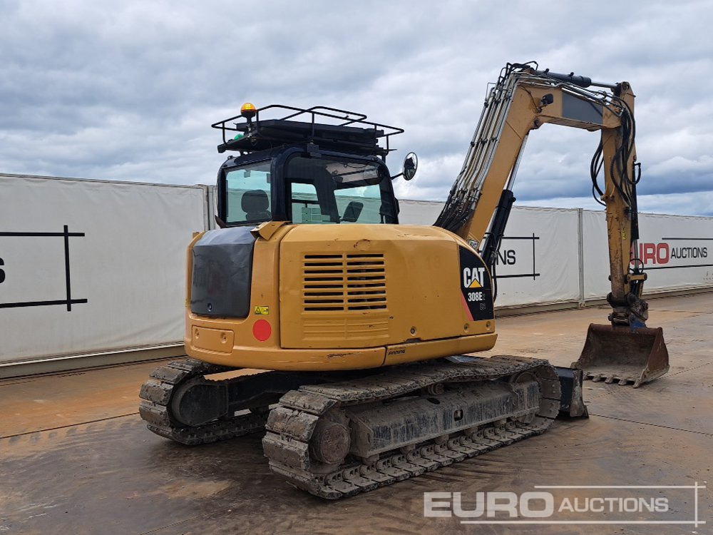 2017 CAT 308E2CR - Minikotró: 5 kép. 2017 CAT 308E2CR - Minikotró: 5 kép.