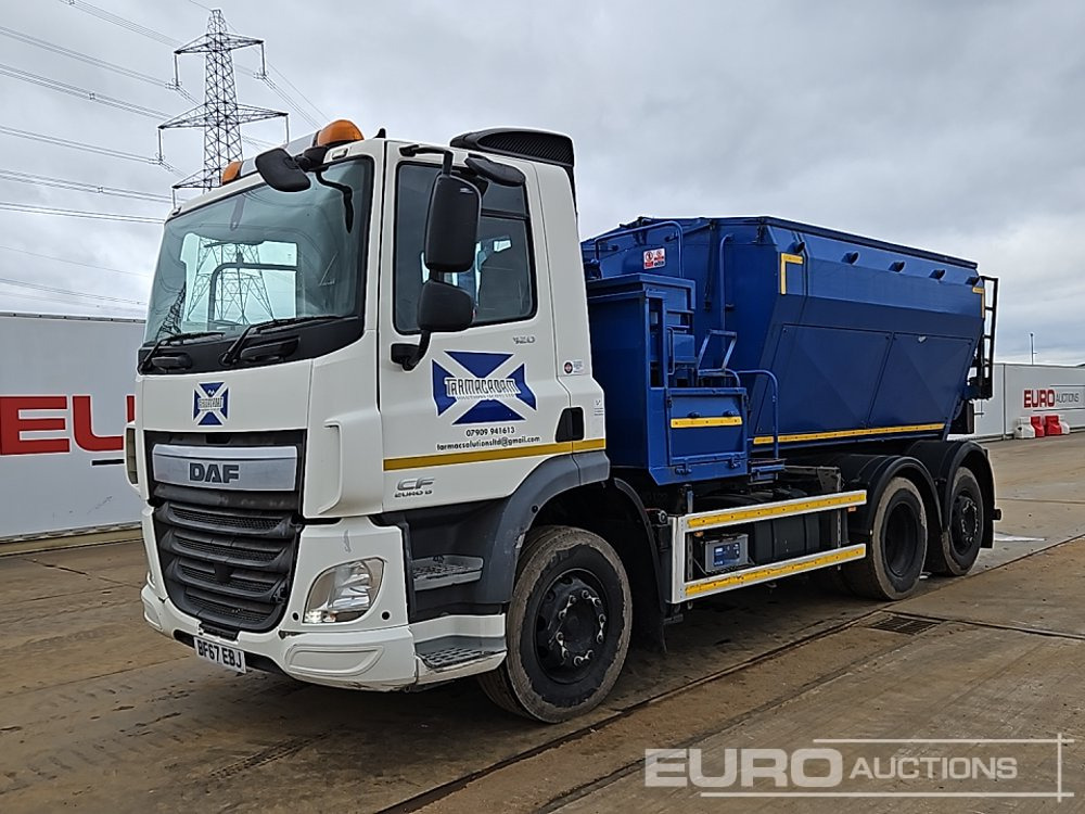 2017 DAF CF320 - Bitumenszóró: 1 kép. 2017 DAF CF320 - Bitumenszóró: 1 kép.