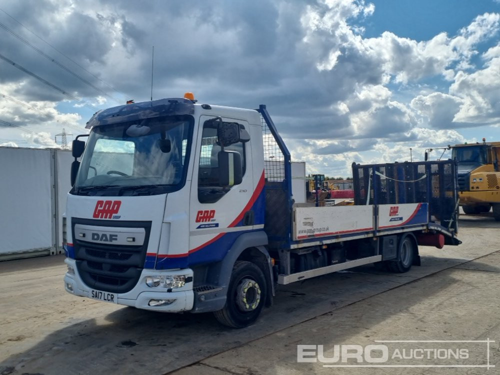 2017 DAF LF210 - Platós teherautó: 1 kép. 2017 DAF LF210 - Platós teherautó: 1 kép.