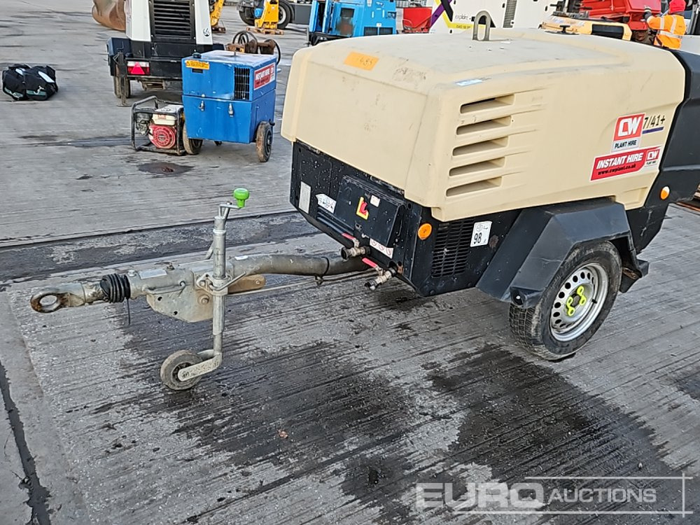 2017 Doosan 741 - Légkompresszor: 1 kép. 2017 Doosan 741 - Légkompresszor: 1 kép.