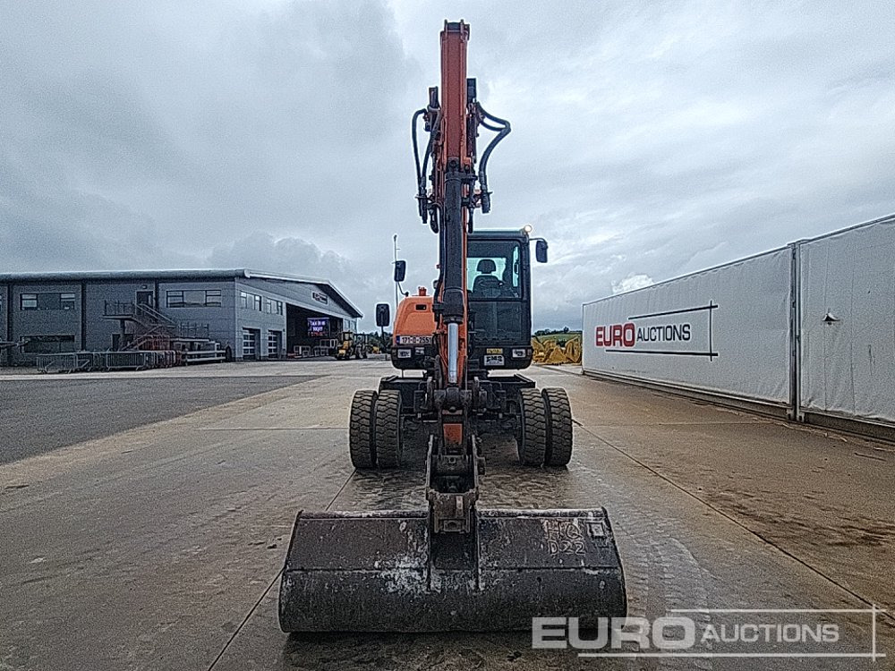 Gumikerekes kotró 2017 Doosan DX57W-5: 8 kép.