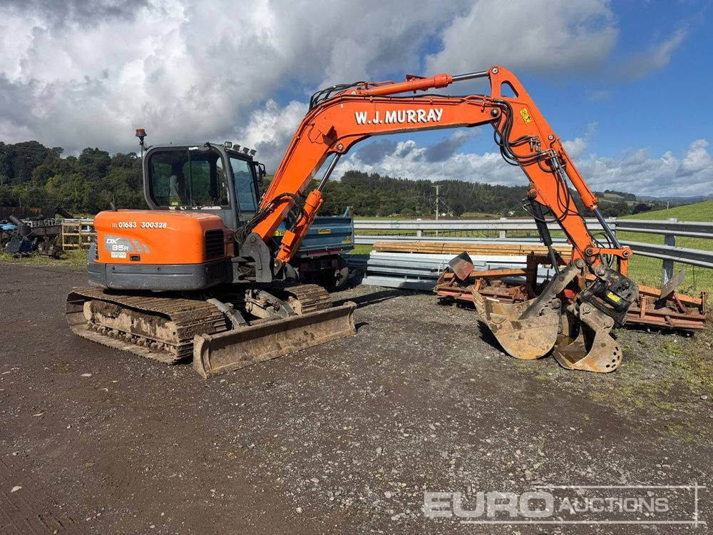 2017 Doosan DX85R-3 - Minikotró: 4 kép. 2017 Doosan DX85R-3 - Minikotró: 4 kép.