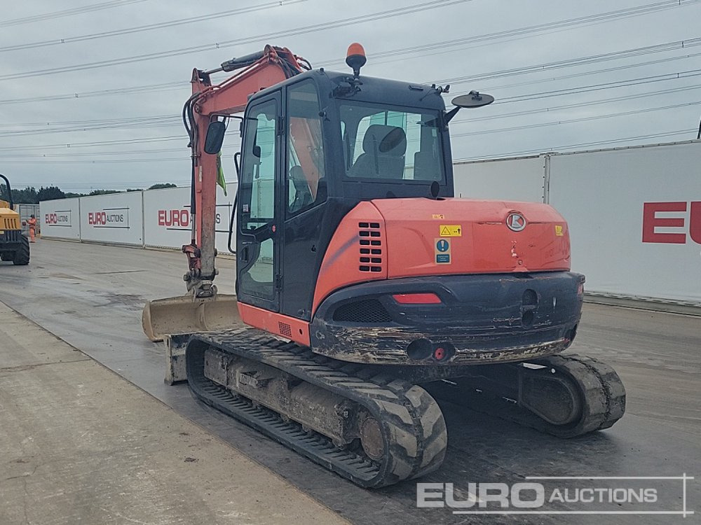 2017 Kubota KX080-4A - Minikotró: 3 kép. 2017 Kubota KX080-4A - Minikotró: 3 kép.