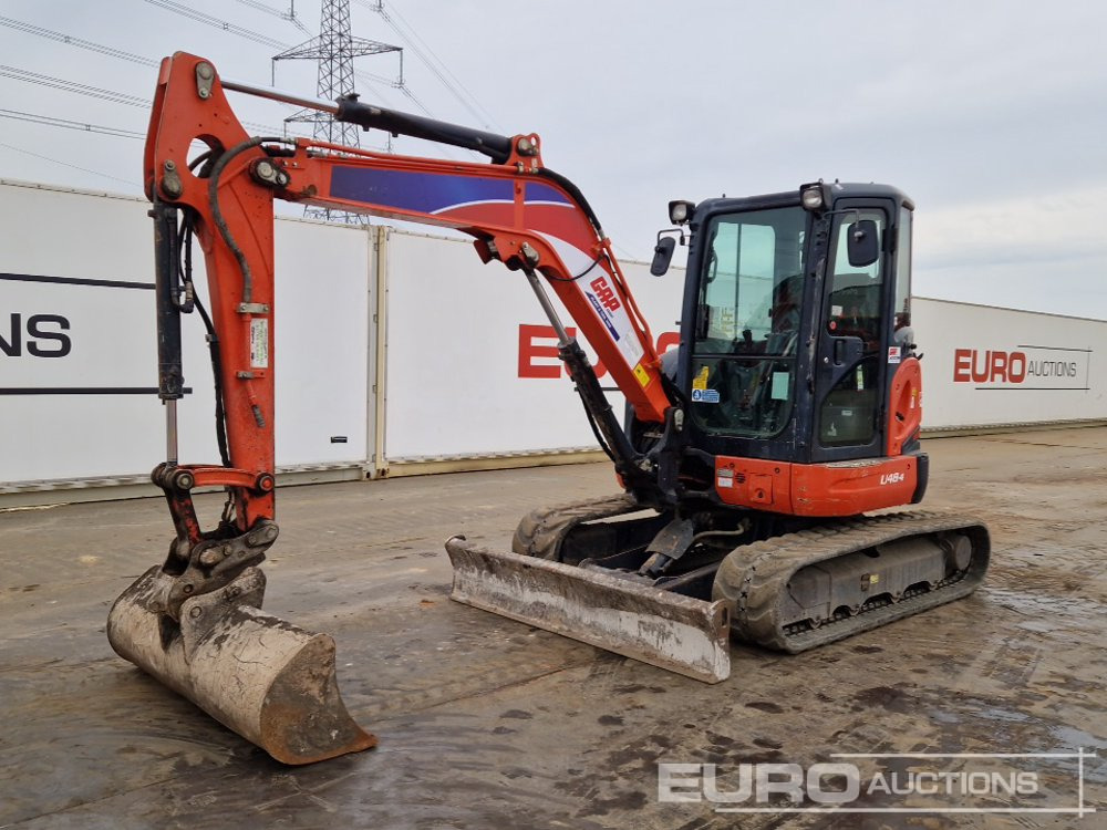 2017 Kubota U48-4 - Minikotró: 1 kép. 2017 Kubota U48-4 - Minikotró: 1 kép.