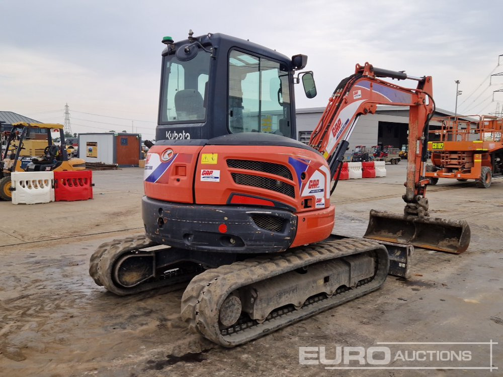 2017 Kubota U48-4 - Minikotró: 5 kép. 2017 Kubota U48-4 - Minikotró: 5 kép.