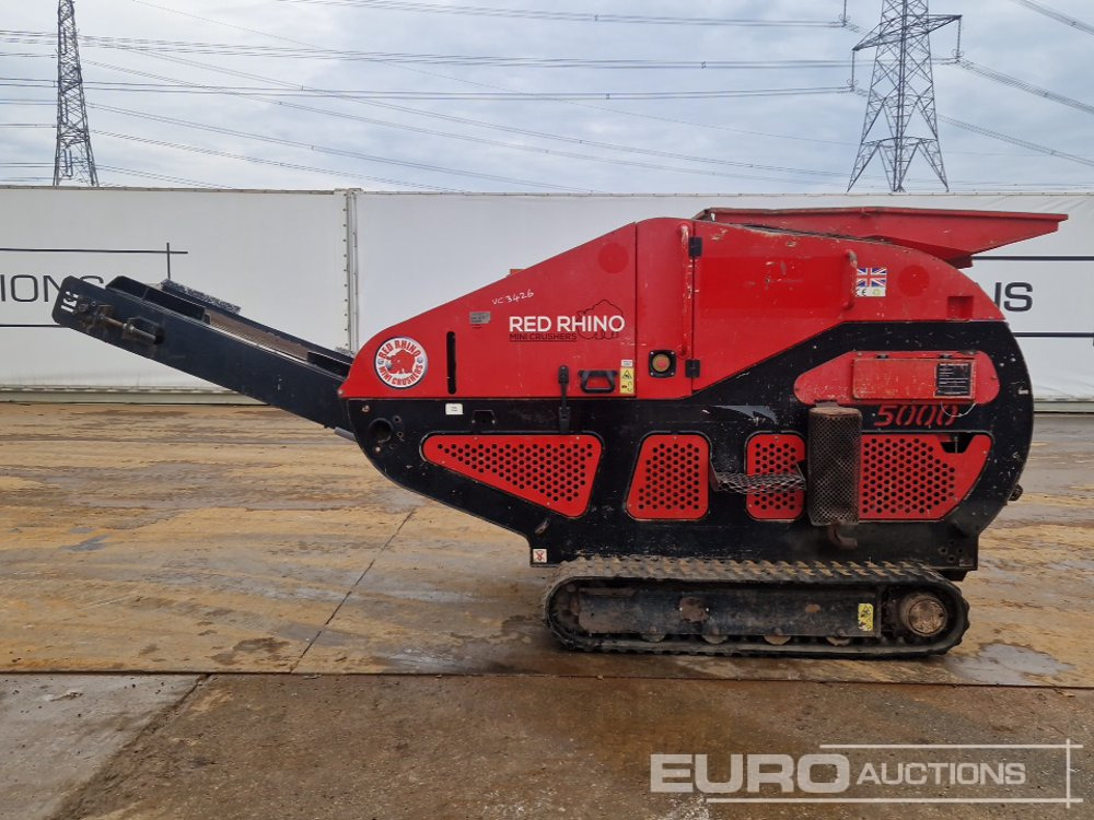 2017 Red Rhino 5000 - Törőgép: 2 kép. 2017 Red Rhino 5000 - Törőgép: 2 kép.