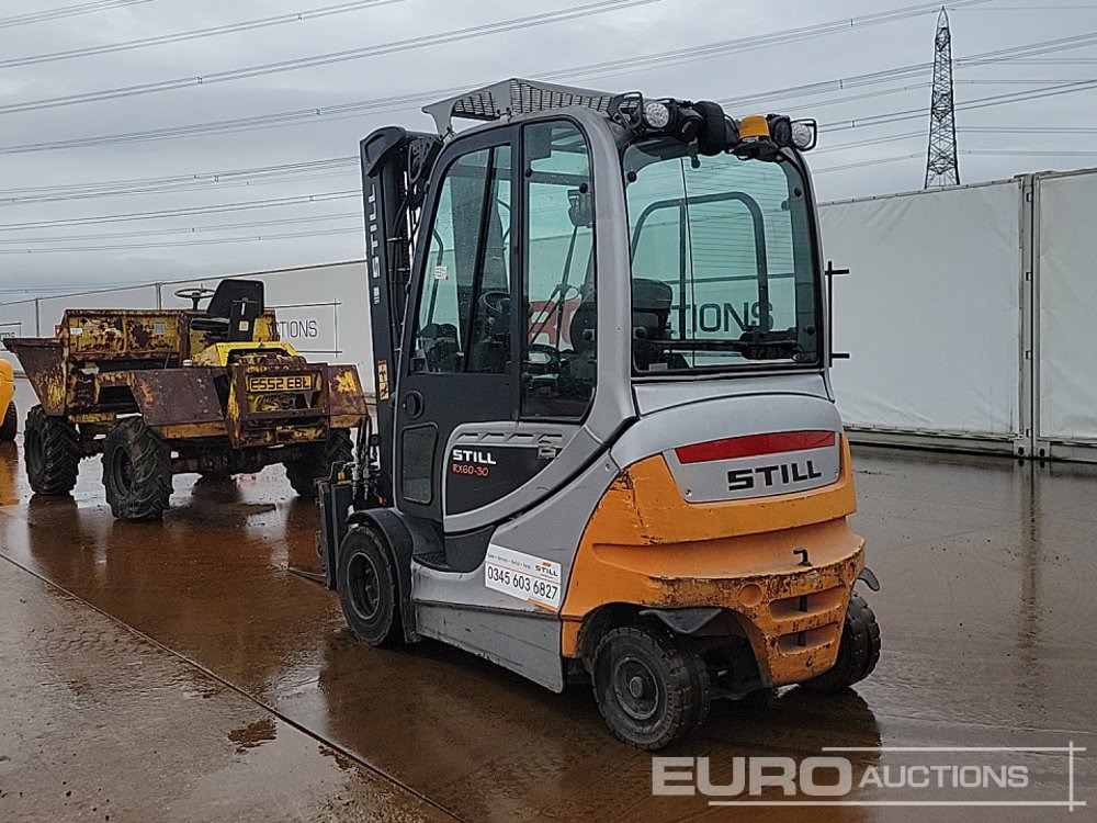 2017 Still RX60-30 - Villás targonca: 3 kép. 2017 Still RX60-30 - Villás targonca: 3 kép.