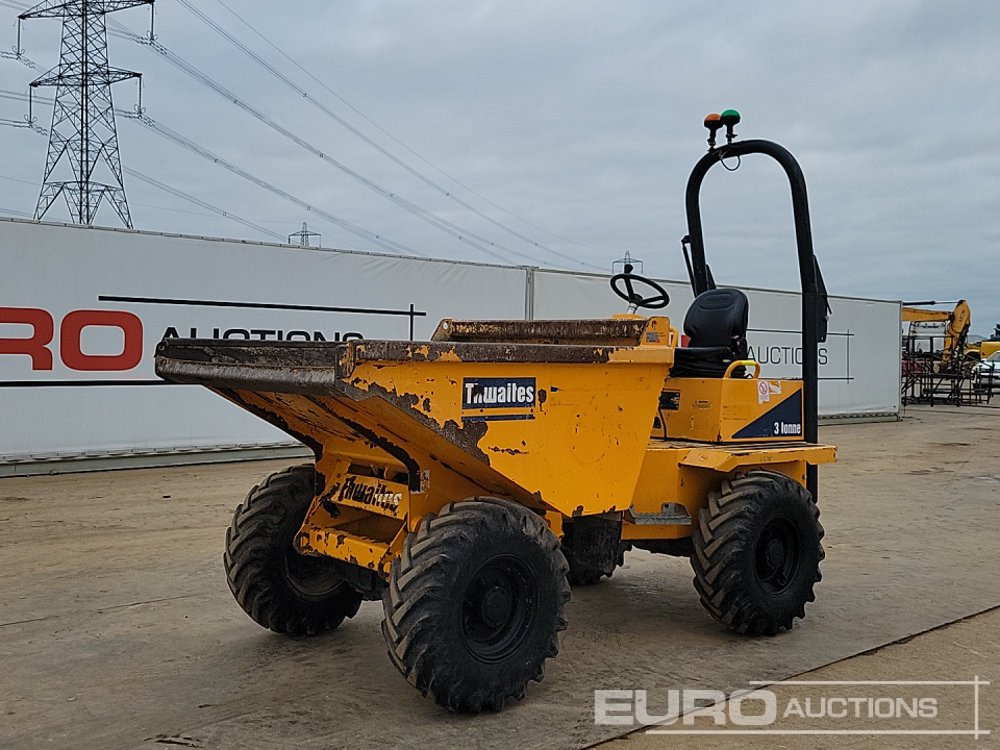 2017 Thwaites 3 Ton - Minidömper: 1 kép. 2017 Thwaites 3 Ton - Minidömper: 1 kép.