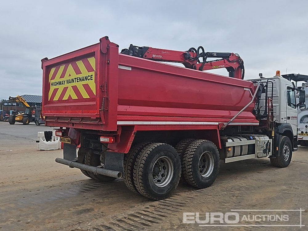 2017 Volvo FM330 - Billenőplatós teherautó: 5 kép. 2017 Volvo FM330 - Billenőplatós teherautó: 5 kép.