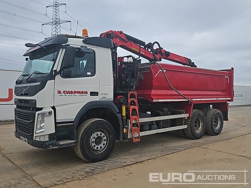 2017 Volvo FM330 - Billenőplatós teherautó: 1 kép. 2017 Volvo FM330 - Billenőplatós teherautó: 1 kép.