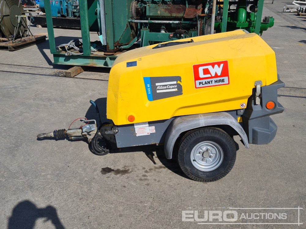 2018 Atlas Copco XAS 48 - Légkompresszor: 2 kép. 2018 Atlas Copco XAS 48 - Légkompresszor: 2 kép.