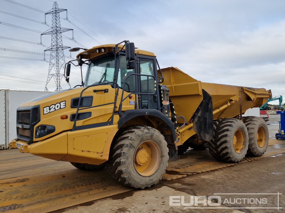 2018 Bell B20E - Csuklós dömper: 1 kép. 2018 Bell B20E - Csuklós dömper: 1 kép.