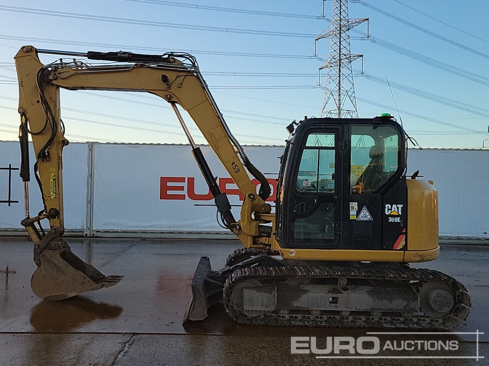 2018 CAT 308E2 CR - Minikotró: 2 kép. 2018 CAT 308E2 CR - Minikotró: 2 kép.