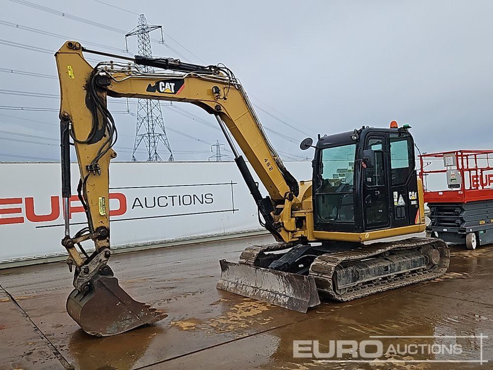 2018 CAT 308E2 CR - Minikotró: 1 kép. 2018 CAT 308E2 CR - Minikotró: 1 kép.