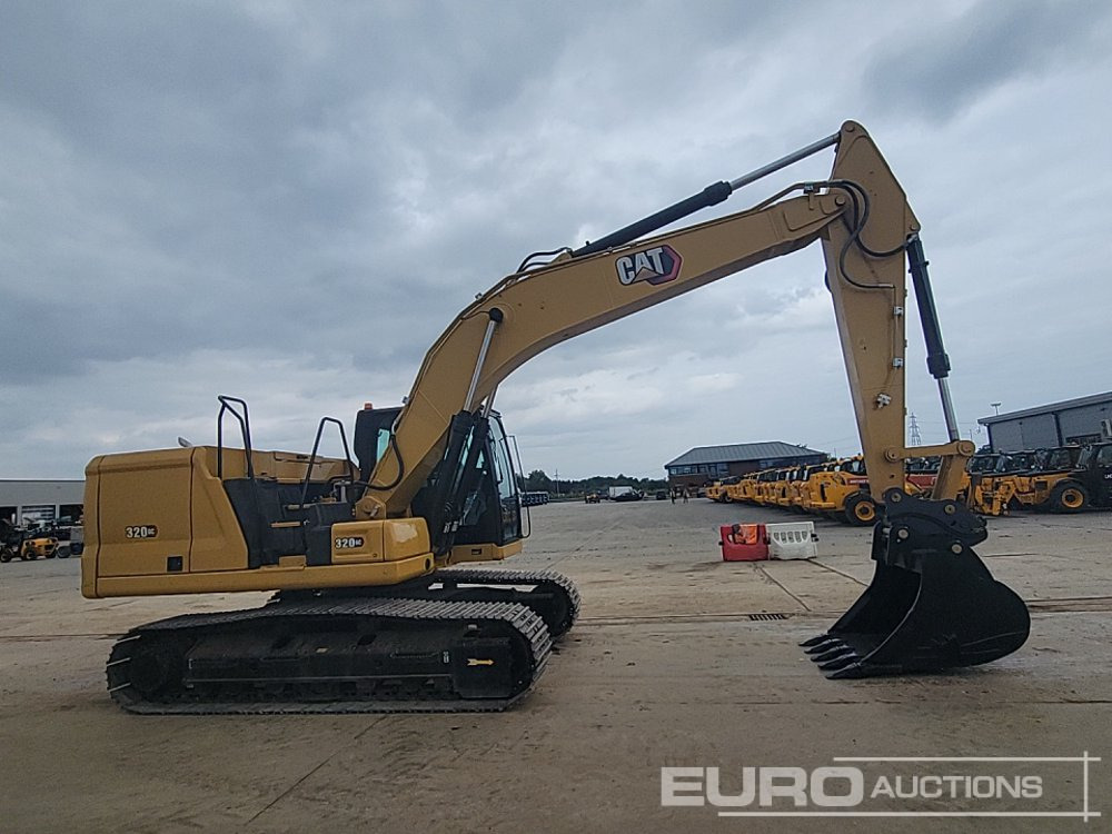 Lánctalpas kotró 2018 CAT 320GC: 6 kép.