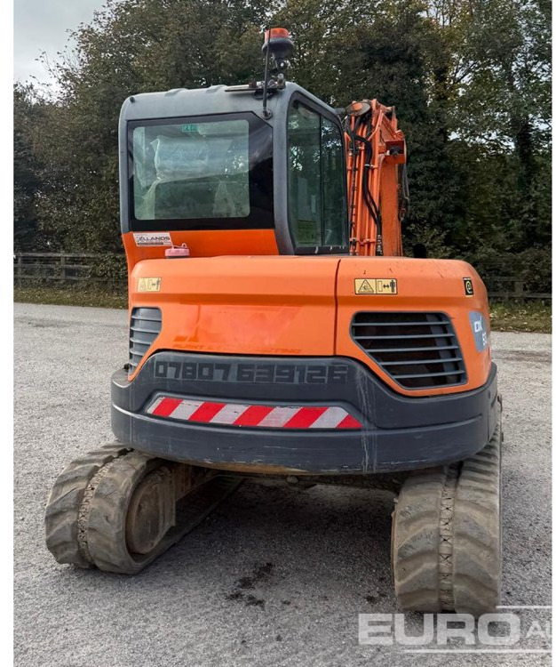 2018 Doosan DX63-3 - Minikotró: 3 kép. 2018 Doosan DX63-3 - Minikotró: 3 kép.