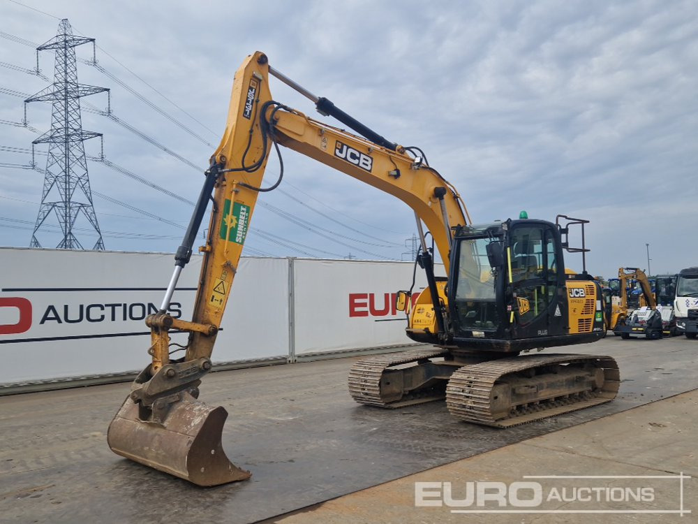 2018 JCB JS131LC - Lánctalpas kotró: 1 kép. 2018 JCB JS131LC - Lánctalpas kotró: 1 kép.