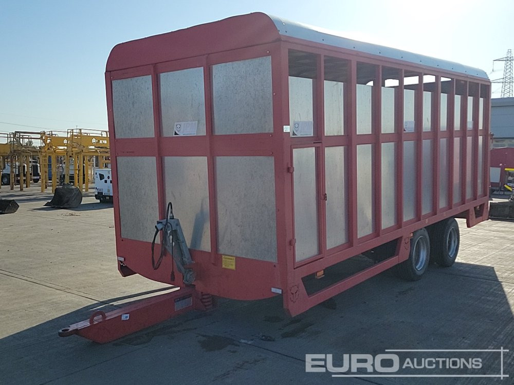 2018 JPM 16 Ton Twin Axle Sprung Draw Bar Livestock Trailer - Mezőgazdasági pótkocsi: 5 kép. 2018 JPM 16 Ton Twin Axle Sprung Draw Bar Livestock Trailer - Mezőgazdasági pótkocsi: 5 kép.