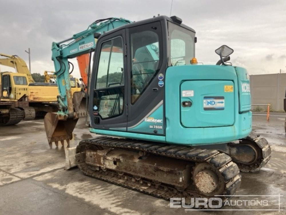 2018 Kobelco SK75SR-3E - Minikotró: 2 kép. 2018 Kobelco SK75SR-3E - Minikotró: 2 kép.