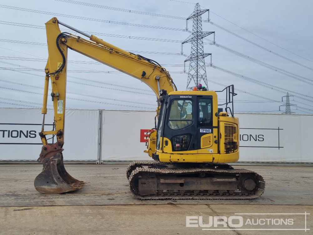 2018 Komatsu PC138US-11 - Lánctalpas kotró: 2 kép. 2018 Komatsu PC138US-11 - Lánctalpas kotró: 2 kép.