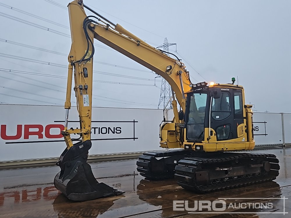 2018 Komatsu PC138US-11 - Lánctalpas kotró: 1 kép. 2018 Komatsu PC138US-11 - Lánctalpas kotró: 1 kép.