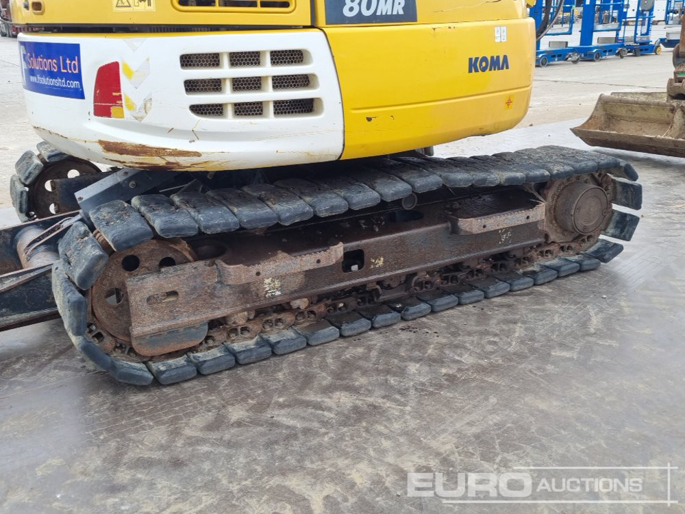 Minikotró 2018 Komatsu PC80MR-5: 14 kép.