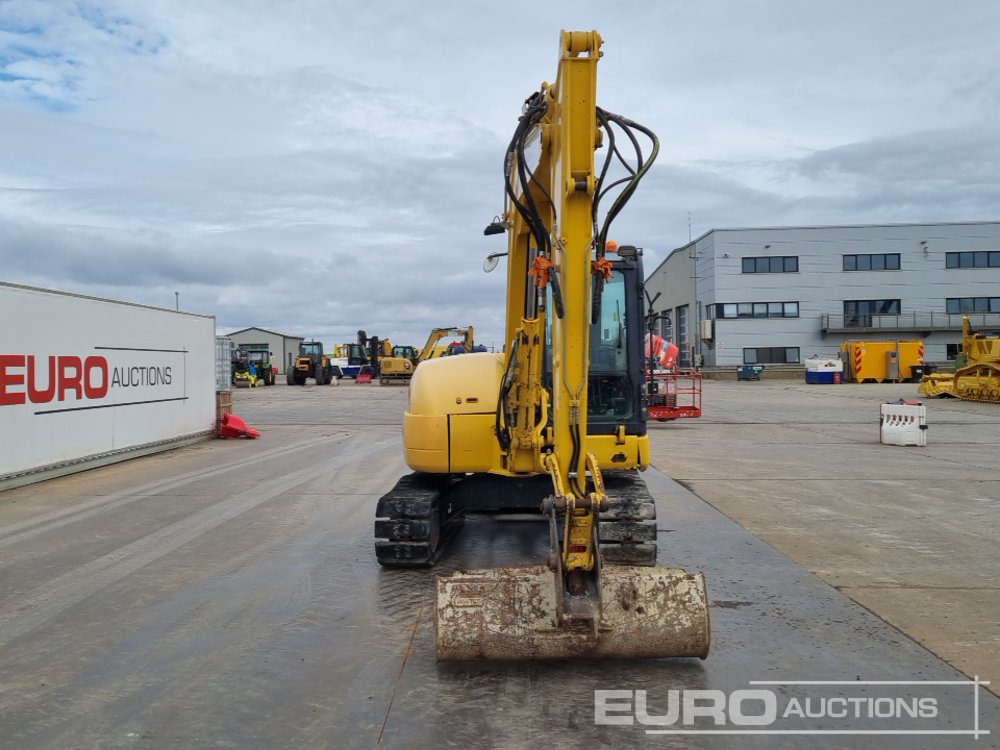 Minikotró 2018 Komatsu PC80MR-5: 8 kép.