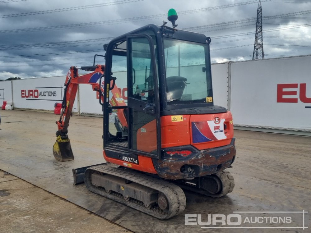 2018 Kubota KX027-4 - Minikotró: 3 kép. 2018 Kubota KX027-4 - Minikotró: 3 kép.