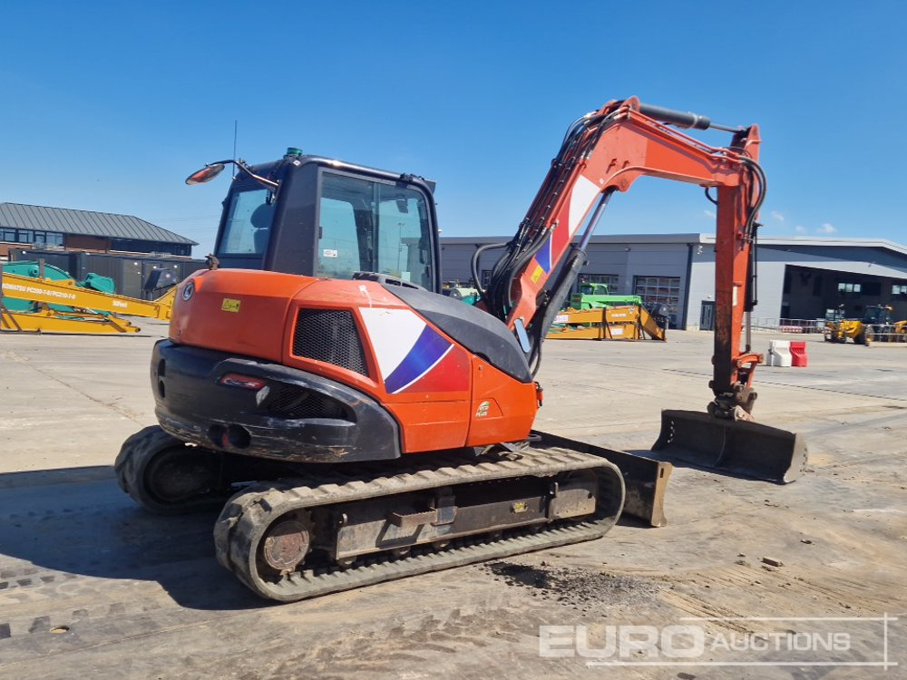 2018 Kubota KX080-4A - Minikotró: 5 kép. 2018 Kubota KX080-4A - Minikotró: 5 kép.