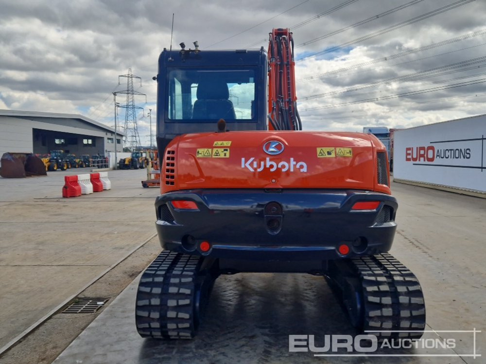 2018 Kubota KX080-4A - Minikotró: 4 kép. 2018 Kubota KX080-4A - Minikotró: 4 kép.