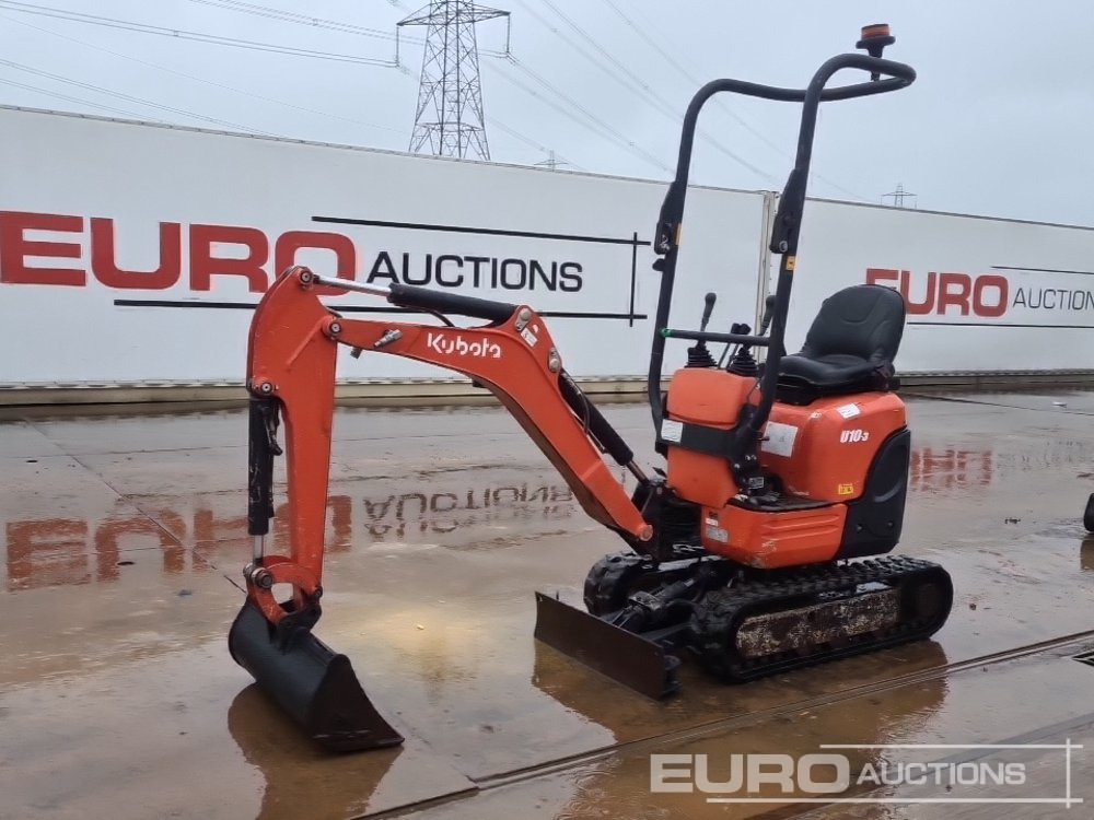 2018 Kubota U10-3 - Minikotró: 1 kép. 2018 Kubota U10-3 - Minikotró: 1 kép.