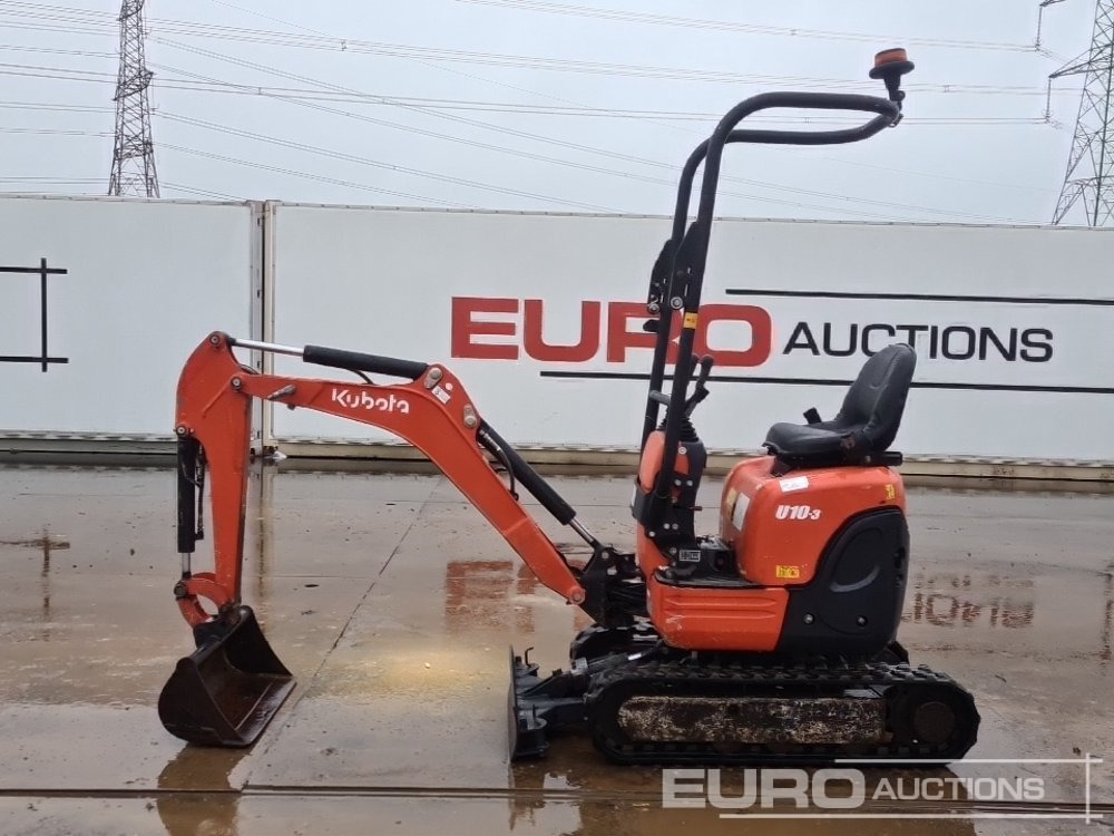 2018 Kubota U10-3 - Minikotró: 2 kép. 2018 Kubota U10-3 - Minikotró: 2 kép.