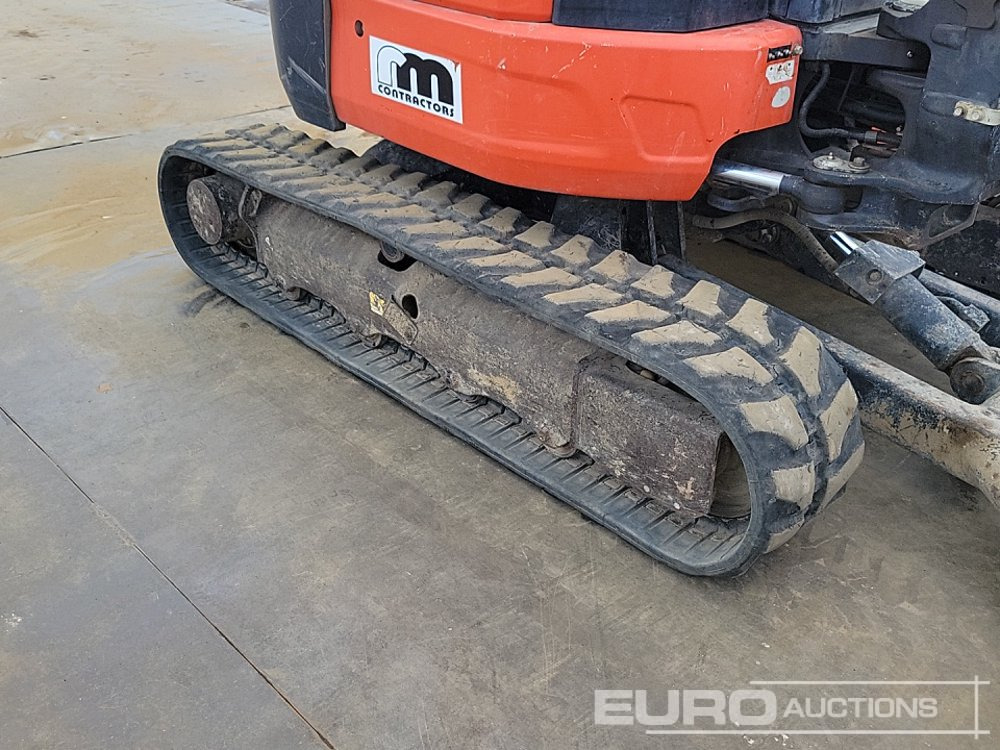 Minikotró 2018 Kubota U36-4: 13 kép.