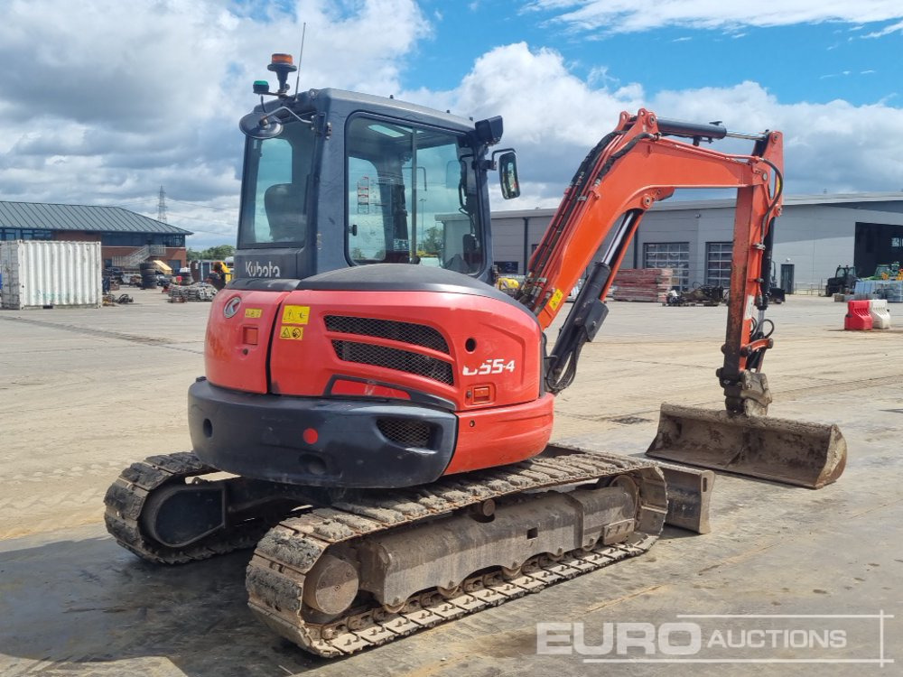 2018 Kubota U55-4 - Minikotró: 5 kép. 2018 Kubota U55-4 - Minikotró: 5 kép.