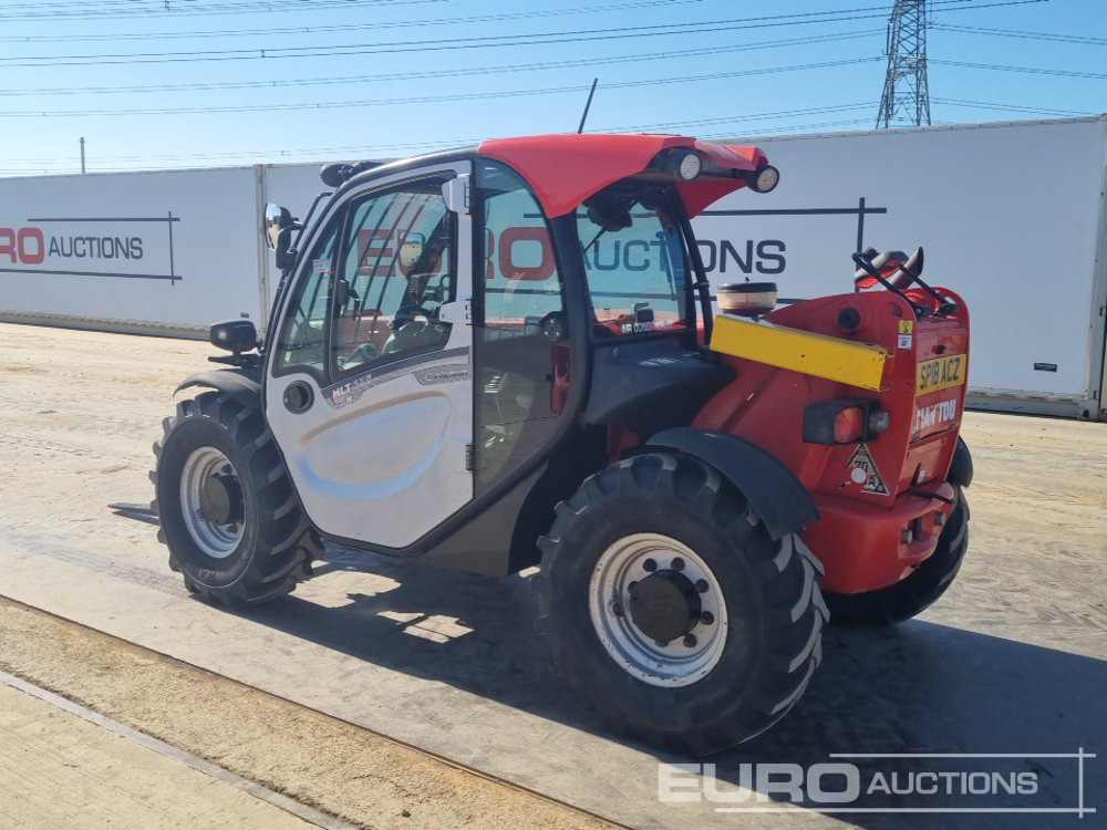 2018 Manitou MLT625-75H - Teleszkópos rakodó: 3 kép. 2018 Manitou MLT625-75H - Teleszkópos rakodó: 3 kép.