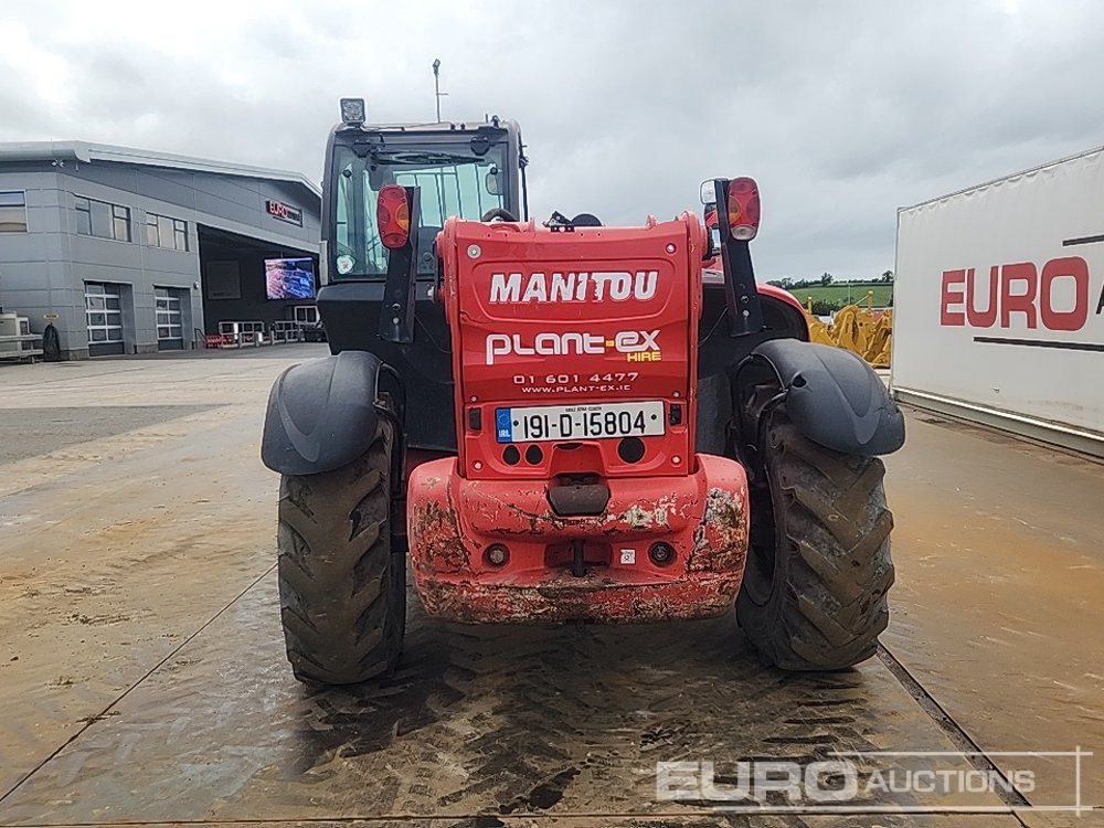 2018 Manitou MT1440 Easy - Teleszkópos rakodó: 4 kép. 2018 Manitou MT1440 Easy - Teleszkópos rakodó: 4 kép.