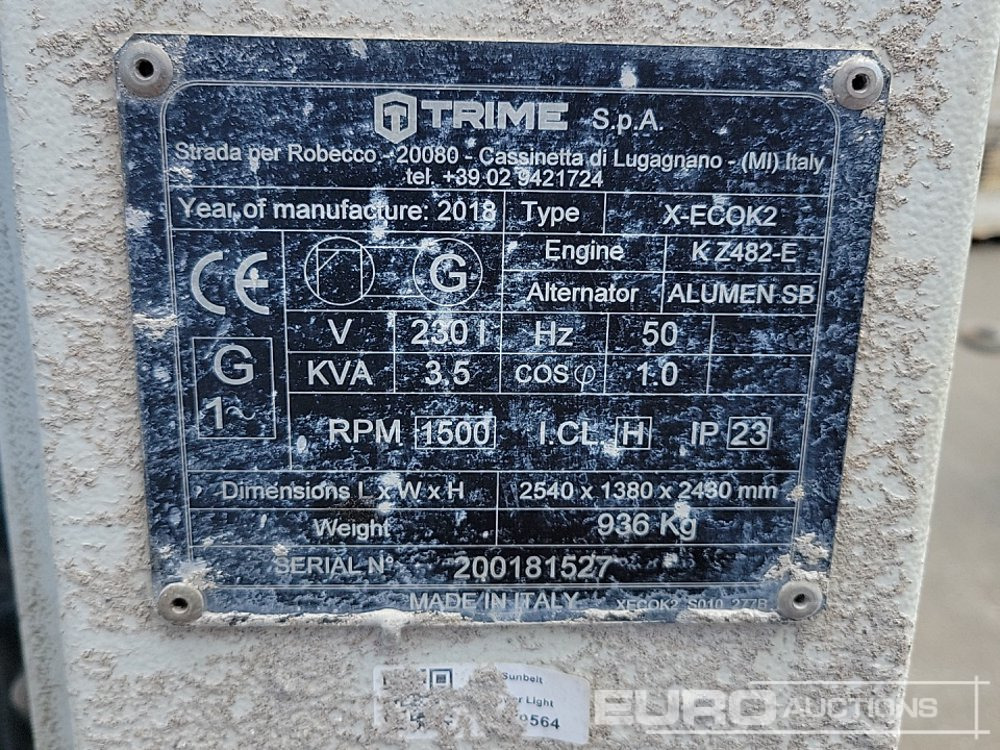 Világító állvány 2018 Trime X-ECOK2: 34 kép.