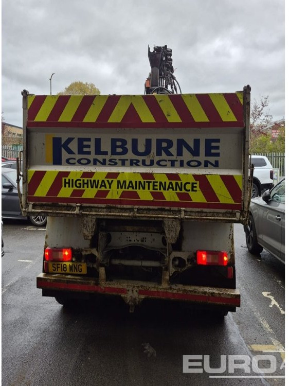 2018 Volvo FE320 - Billenőplatós teherautó, Darus autó: 3 kép. 2018 Volvo FE320 - Billenőplatós teherautó, Darus autó: 3 kép.