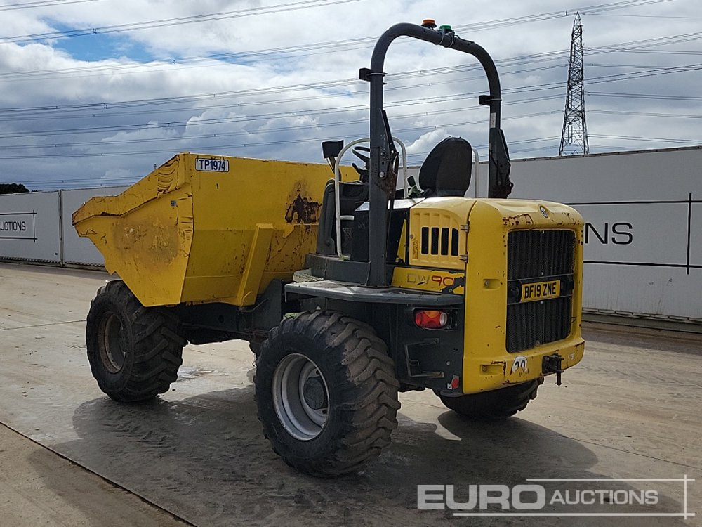 2018 Wacker Neuson DW90 - Minidömper: 3 kép. 2018 Wacker Neuson DW90 - Minidömper: 3 kép.