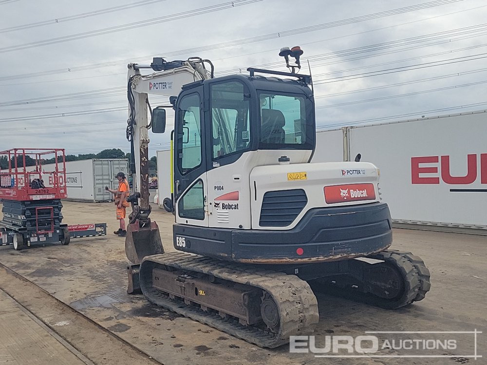 2019 Bobcat E85 - Minikotró: 3 kép. 2019 Bobcat E85 - Minikotró: 3 kép.